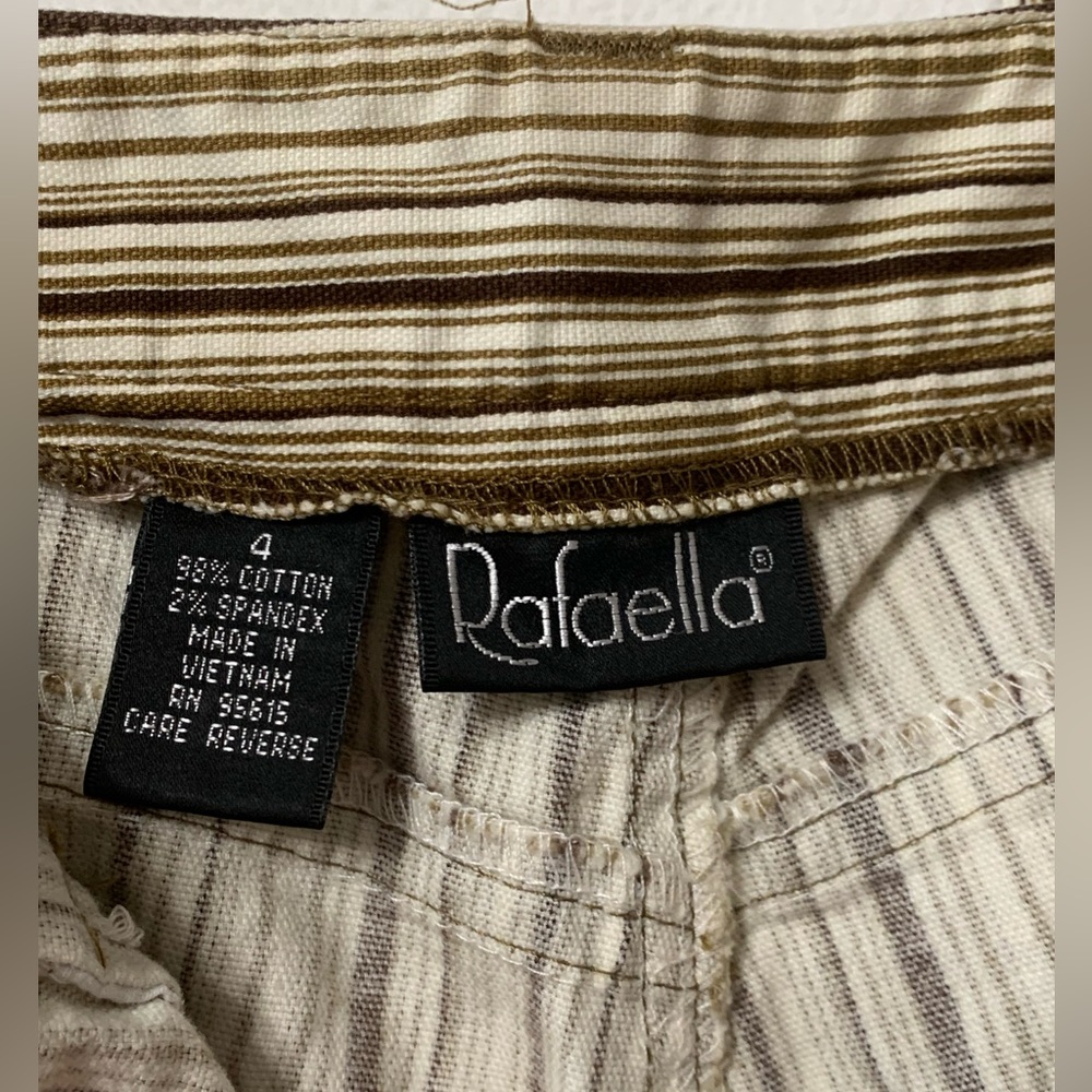 RAFAELLA STRIPED PANTS - SZ 4 - Picture 5 of 8